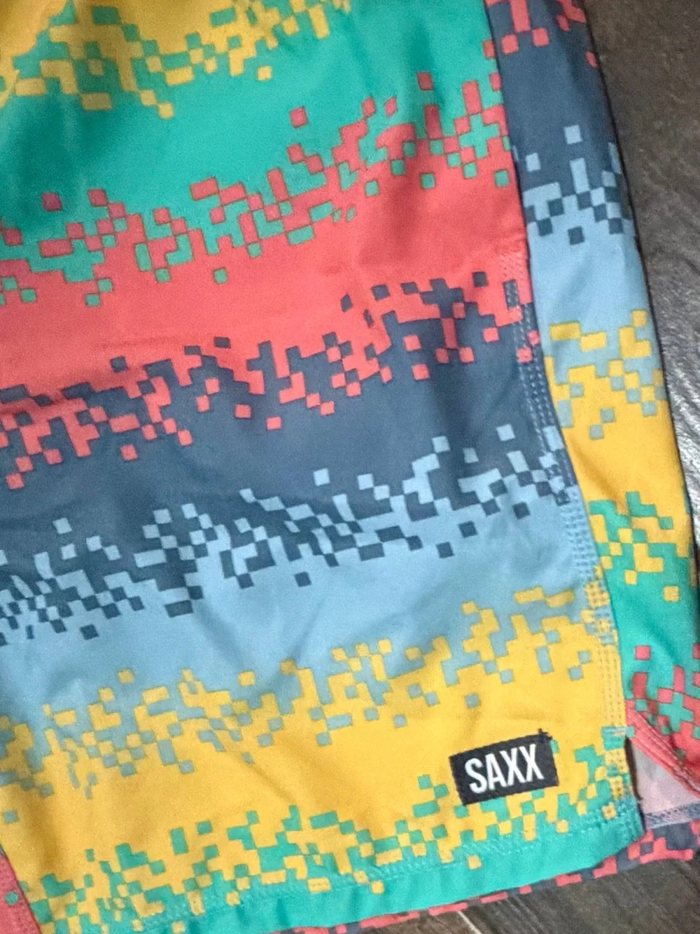 SAXX Oh Buoy 2N1 7” Volley Swim Shorts Sz M